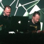 Atoms For Peace Thom Yorke and Nigel Godrich release new live video from NYC DJ Set last month